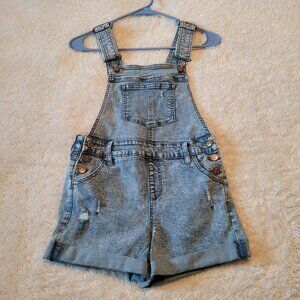 Girl's jean overalls, size 12